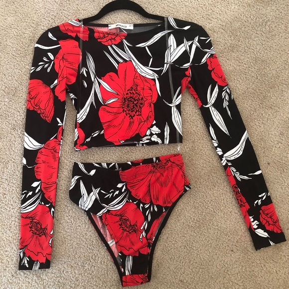 Matching Two Piece Set / Bathing Suit - Picture 3 of 5